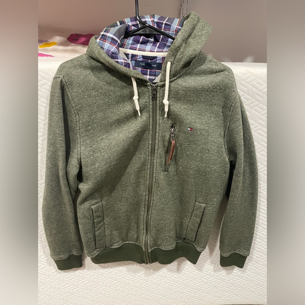 Tommy Hilfiger Zip Up Hooded Sweater